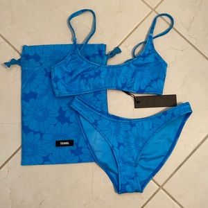 TRIANGL rina-ocean floral swimsuit